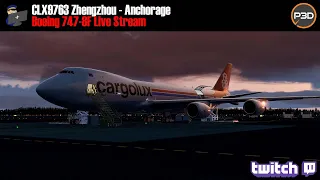 Prepar3d v5 | PMDG 747-8F | Zhengzhou - Anchorage (CLX9763) | VATSIM