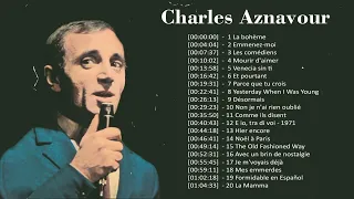 Charles Aznavour plus grands succès 2022 💖 Charles Aznavour Full Album