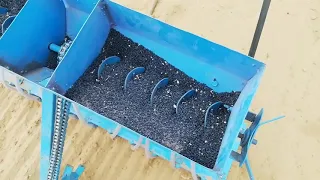 Onion seed sowing machine