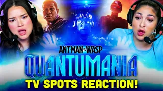 ANT-MAN & THE WASP: QUANTUMANIA All TV Spots REACTION!! | New Footage