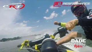 Falling off a 100mph Turbo Nitrous Drag JetSki