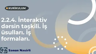 İnteraktiv dərsin təşkili. İş üsulları, iş formaları - Maksimum test bankı