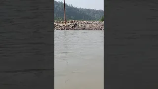 Beautiful view of Triveni Ghat, Rishikesh Uttarakhand