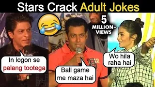 Bollywood Stars Crack DOUBLE MEANING Jokes In Public | Ranbir, Alia, Kareena, Shahid, Salman, SRK