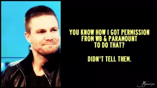 The Best of Stephen Amell. Part 9 (HUMOR)