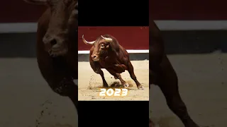 2023 Bull 🐂🐂 vs 5000 bce Bull 🐂🐂 #shorts #viral