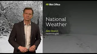 09/03/23 - Severe weather easing Friday - Evening Weather Forecast UK - Met Office Weather