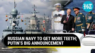 Putin Adds 30 Combat Ships To Russian Navy Fleet Amid Ukraine War; Reviews Nuclear Submarines