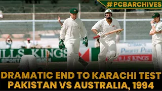 Dramatic End to Karachi Test! Day 5 Highlights - Pakistan vs Australia, 1994