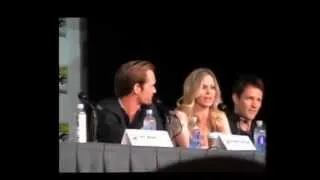 Alexander Skarsgard & Kristin Bauer Get Emotional at Comic Con