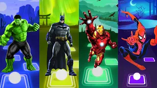 Spiderman Cartoon 🆚 Big Hulk 🆚 Ironman 🆚 Batman 🎵 Who Will Win..⁉️