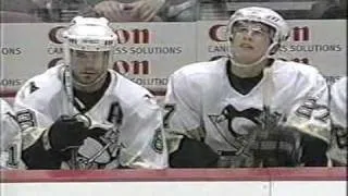 2005-06 vs PIT: Sidney Crosby first NHL Point