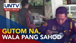 Social experiment ukol sa guwardiya na nanghingi ng pagkain dahil wala pang sahod, trending online