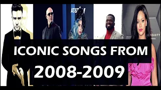 2008 - 2009 BEST HITS | 10 POPULAR SONGS FROM 2008 - 2009