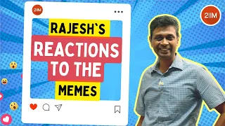 Rajesh Reacting to the Memes | 2IIM CAT Preparation