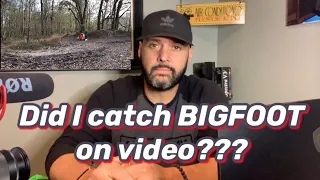 Did I catch a real Bigfoot on video??