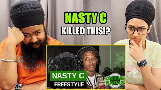 INDIAN Couple in UK React on The 'Nasty C' Freestyle (BEAT: Kodak Black - Super Gremlin)