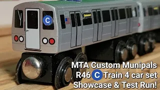 MTA Custom Munipals R46 C train Showcase & Test Run!