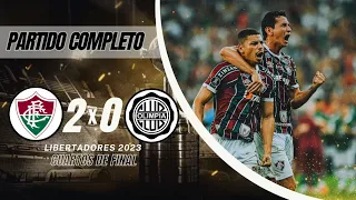 Fluminense vs Olimpia - Copa Libertadores 2023 - Cuartos De Final - Ida - Partido Completo