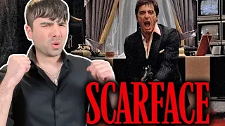 SCARFACE: SAY HELLO TO MY LITTLE FRIEND!! Scarface Movie Reaction First Time Watching!