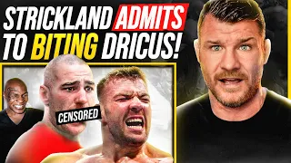 BISPING reacts: Sean Strickland ADMITS to BITING Dricus Du Plessis!?