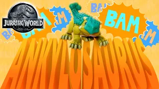 Ankylosaurus Rock Music! | NEW Dinosaur Song | Jurassic World | Kids Action Show | Music Cartoons