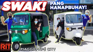 Piaggio Ape City : Trike, Tricycle Sasakyang Pang hanapbuhay