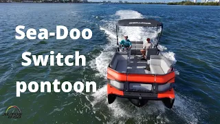 Sea-Doo Switch pontoon ... finally on the water in Miami!