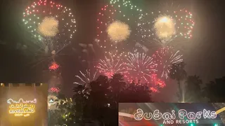 Eid holiday fireworks 2023|Dubai parks and resorts |Riverland |Travel with achu|