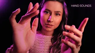 ASMR Up-Close Hand Sounds & Hand Movements ✨ NO TALKING