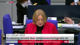 Corona LIVE: Debatte im Bundestag zum Infektionsschutzgesetz