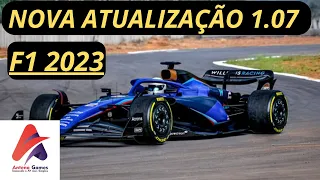 F1 2023, NOVA ATUALIZAÇÃO 1.07. MUITAS MELHORIAS NO JOGO.