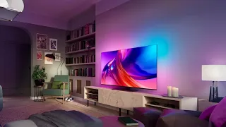 💥Обзор Лучшего Телевизора Philips The One 50pus8808 / 65pus8808 (2023) 120hz, HDMI 2.1, GoogleTV☄️