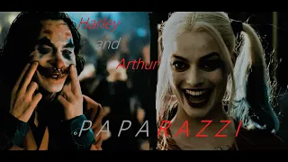 harley quinn and the joker (arthur fleck/joaquin phoenix) | paparazzi