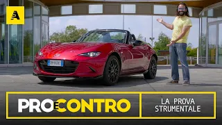 Mazda MX-5 2.0 184 CV (prendo questa o la GR86?) | PROVA STRUMENTALE - PRO e CONTRO