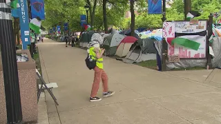 Pro-Palestinian encampment reaches into third week at DePaul University