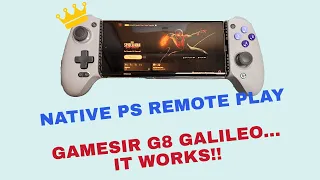 GAMESIR G8 GALILEO NATIVE PS REMOTE PLAY GAMEPLAY TEST! #gamesir #psremoteplay #playstationportal