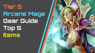 Top 5 Arcane Mage Tier 5 Items, Gearing Guide - World of Warcraft: The Burning Crusade Classic