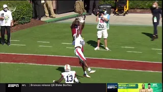 2020 USC vs Auburn - Shi Smith 10 Yd Touchdown Reception