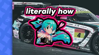 Why is Hatsune Miku on This Racecar?