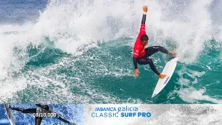 Power turns and massive airs, ABANCA Galicia Classic Surf Pro Highlights
