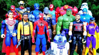 HULK vs THANOS, Spider-Man, DC Batman, Avengers Marvel Thor, Star Wars, Power Rangers Justice League