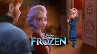 Queen Elsa tries to protect her daughter | Family Frozen 3 [ Daughter - Fanmade Scene]