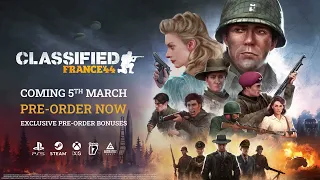 Classified: France '44 | Release Date Announcement Trailer