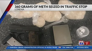 Lorena traffic stop leads to meth seizure and arrest