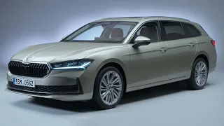 SKODA SUPERB Combi 2024 - FIRST LOOK exterior, interior & POWERTRAINS