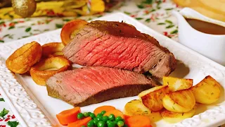 ROAST BEEF IN MICROWAVE (OR OVEN) STEP BY STEP ❤️