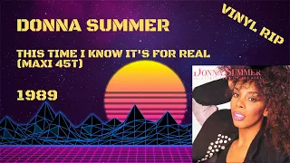 Donna Summer – This Time I Know It's For Real (1989) (Maxi 45T)
