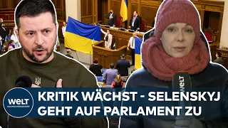 UKRAINE-KRIEG: Widerstand gegen Selenskyjs Machtfülle wächst | WELT Anakyse