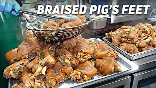 Braised PIG’S TROTTERS (Jokbal) | POPULAR Korean Food | Los Angeles